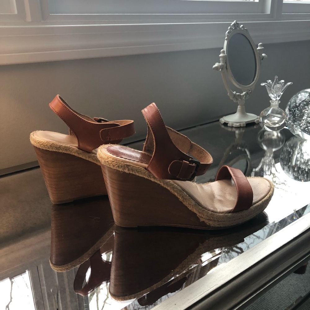 J Crew Wedge Sandals